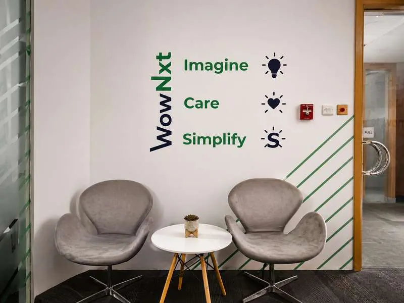 Dubai Outsource City office fit-out, 150 Sqm